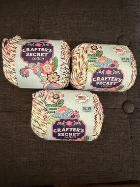 Crafter's Secret Cotton #190 At the Fairgrounds- 3 Skeins